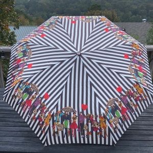 Henri bendel “bendel girls” umbrella RARE